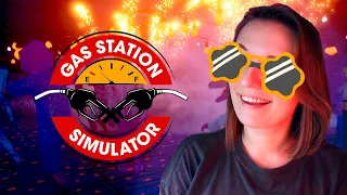 УСТРОИЛА ВЕЧЕРИНКУ ► GAS STATION SIMULATOR DLC PARTY TIME #15