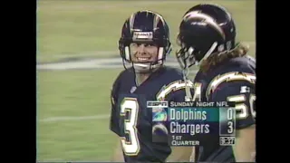 Miami Dolphins at San Diego Chargers   November 5th, 1995