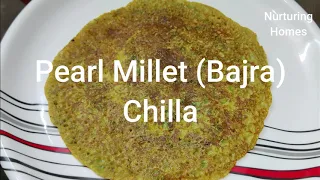 सर्दियों का special नाश्ता बाजरे का चीला -Instant Diabetic Friendly, GlutenFree Recipe |Bajra Chilla