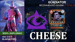 THE GLADIATOR TIER 9 BOSS CHALLENGE (MYSTIC CHAMPION) BEST OPTION