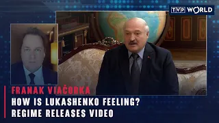 How is Lukashenko feeling? Regime releases video | Franak Viačorka | TVP World