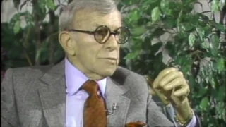 George Burns on being a kid, eating garlic, the automat, one nighters and more!