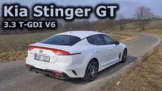 Kia Stinger GT 3.3 T-GDI V6 (2021 - facelift) | engine & exhaust sound