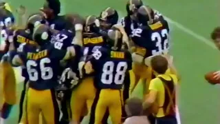 The Famous Flea Flicker Play! Steelers beat Browns in Overtime, 1978