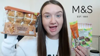 TASTE TESTING 'NEW IN' SNACKS FROM M&S | 2024