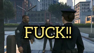 TREVOR really HATES LSPD (Rockstar Editor)