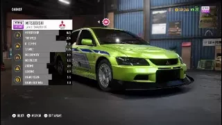 Need For Speed Payback - 2 Fast 2 Furious Brian's Mitsubishi Lancer Evo VII