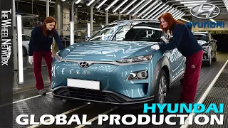 Hyundai Global Production – Brazil, India, Turkey, Czech Republic, United States & South Korea