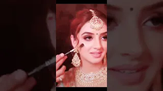 Beautiful cinematic bridal look|❤️🧿#marriage #cinematic #beautiful #makeup #short #shorts #trending