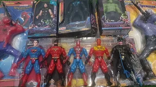 spider man thor black panther hulk thanos superman batman zorro