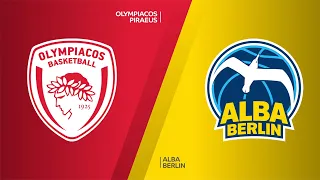 Olympiacos Piraeus - ALBA Berlin Highlights | Turkish Airlines EuroLeague, RS Round 8