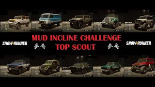 Best Scout Vehicle? SNOWRUNNER Mud Incline Challenge