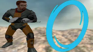 HALF-LIFE С ПОРТАЛЬНОЙ ПУШКОЙ