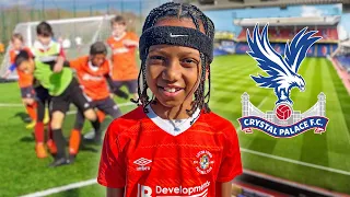 Isaiah Played Against Crystal Palace Academy & Scored!
