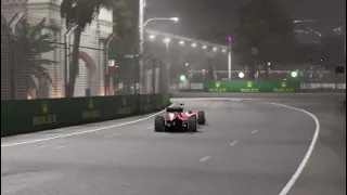 F1 2010 Ferrari hotlap Singapore + setup