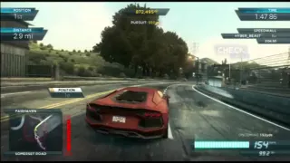 Bugatti Veyron Super Sport VS Lamborghini aventador 193MPH NFS Most wanted