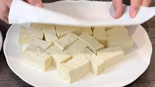 Make crispy tofu without deep-fry! Easy salt and pepper tofu recipe!