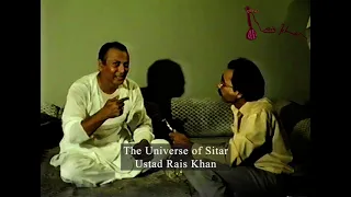 Ustad Rais Khan explaning What is Gayaki Ang