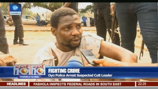 Fighting Crime: Oyo Police Arrest Suspected Cult Leader