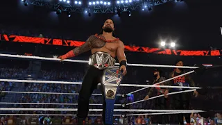 WWE 2K23 Cody Rhodes vs Roman Reigns WWE Championship WM Backlash 1 4K