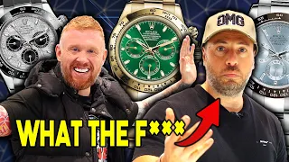 😱Comedian Paul Smiths Dream Rolex Daytona SNAPS When Trying It On & GMT Sprite Current Best Seller!