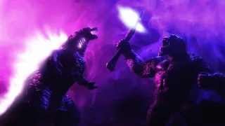 Godzilla X Kong The New Empire Trailer | Hiya Godzilla Stop Motion