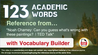123 Academic Words Ref from "The billion-dollar pollution solution humanity [...] | TED Talk"
