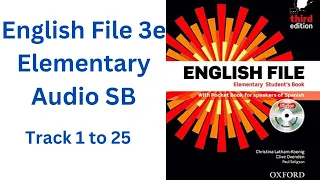 English File 3e Elementary Audio SB Track 1.1 to 1.25