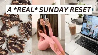 a *realistic* sunday reset vlog: getting things done, revisiting 2023 goals + getting real