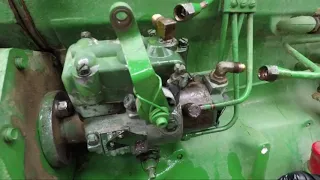 Roosa Master/Stanadyne JDB type Injection pump removal from JD 2030