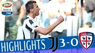 Juventus - Cagliari 3-0 - Highlights - Giornata 1 - Serie A TIM 2017/18