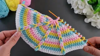 So Beautiful And So Easy 🥰 How To Crochet a Coaster Supla ✔ Çok Kolay Tığ İşi Supla Bardak Altlığı.