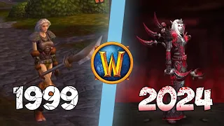 Эволюция World of Warcraft 1999 - 2024 | Каким он был ?