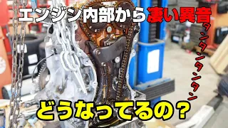 オイル交換が原因か？凄い異音のワゴンR　K6Aエンジンを分解　＃1