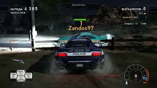 САМЫЙ ГЛУПЫЙ ЧИТЕР В Need For Speed Hot Pursuit 2010-Zandos97!