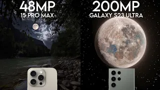 iPhone 15 Pro Max Vs Samsung Galaxy S23 Ultra Live Zoom Test Comparison
