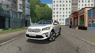 City Car Driving || 2019 Kia Sorento 2.2 GT-Line || Logitech Wheel