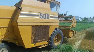 115 САМПО 500 жнивує. Озимі ячмінь та пшениця. HARVEST SAMPO 500