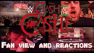 WWE Clash at the Castle - Cardiff Fan View and Reactions!