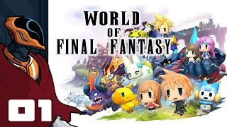 Let's Play World of Final Fantasy - PS4 Gameplay Part 1 - Gotta Catch Em All! Final Fantasy?