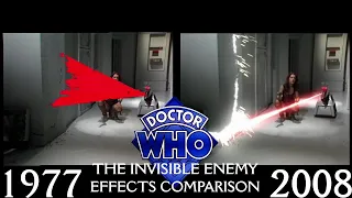 Doctor Who: The Invisible Enemy Effects Comparison