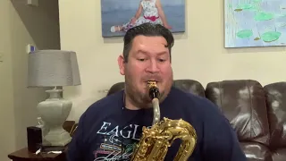 Ferling Etude No. 1 - Baritone Saxophone