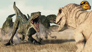 RAPTOR SQUAD Vs ATROCIRAPTOR SQUAD!!! - Jurassic World Evolution 2 | HD
