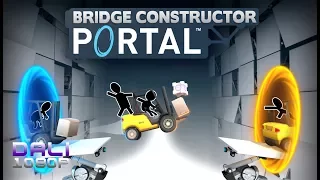 Bridge Constructor Portal PC Gameplay | Levels 06 to 12