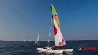 Ressalage en catamaran - Mini-tuto Les Glénans