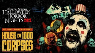 House Of 1000 Corpses Maze | Halloween Horror Nights 2021
