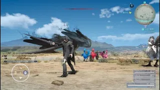 FINAL FANTASY XV  ベンヌってカワイイ名前してるなって思ってたら巨大な化物でした…