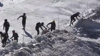 Hundreds of bikers crash into each other on Mountain of Hell