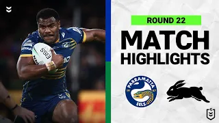 Parramatta Eels v South Sydney Rabbitohs | Match Highlights | Round 22, 2022 | NRL