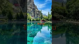 Top 10 Most Beautiful Places in Pakistan 😳 #shorts ##top10 #pakistan #trending #viral #travel #facts